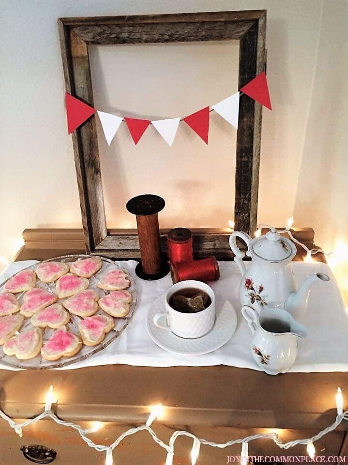 Vintage Valentine's Day Tea Party
