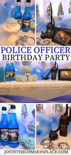 Police Officer Birthday Party