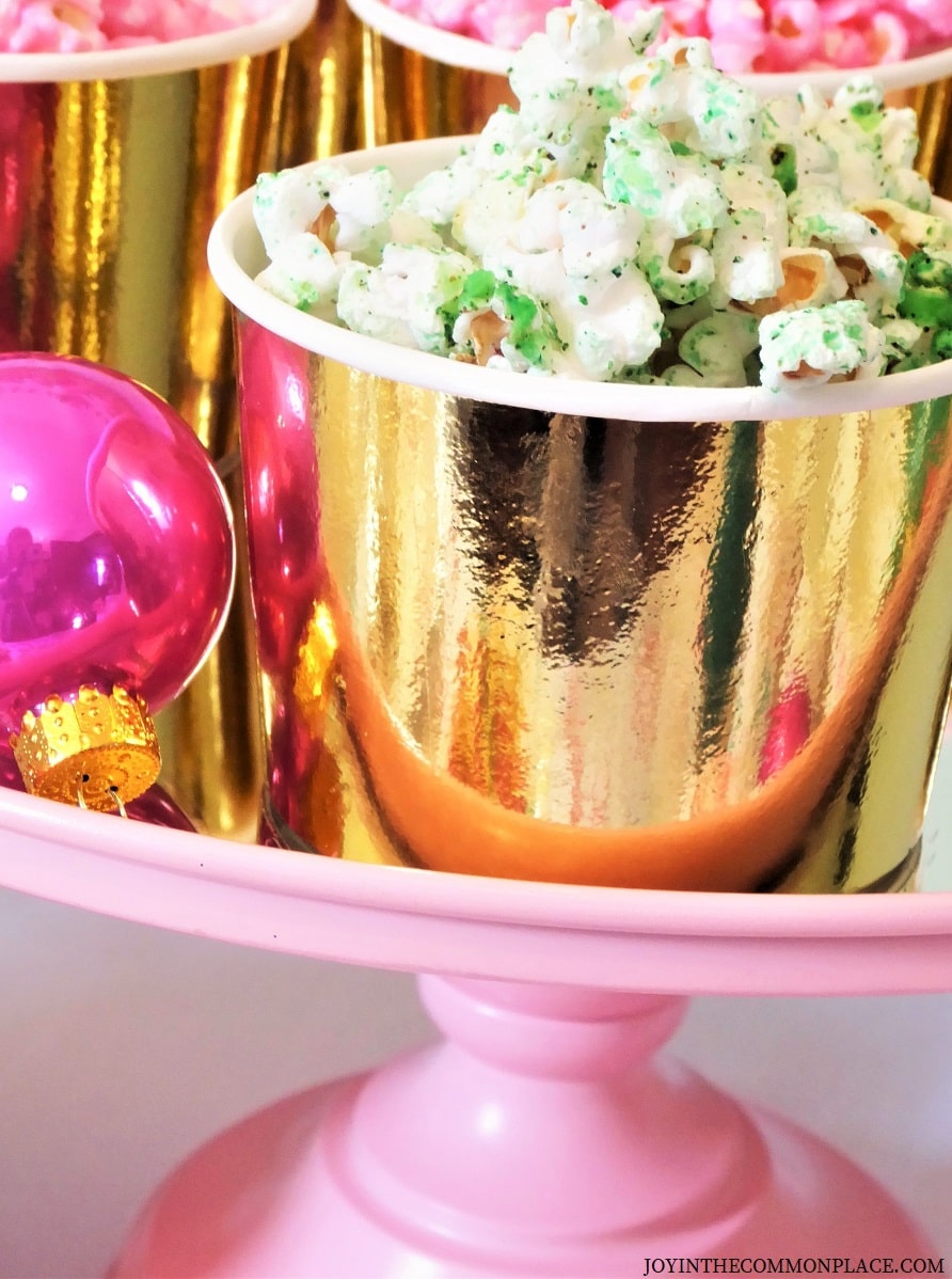 Grinch Inspired Popcorn