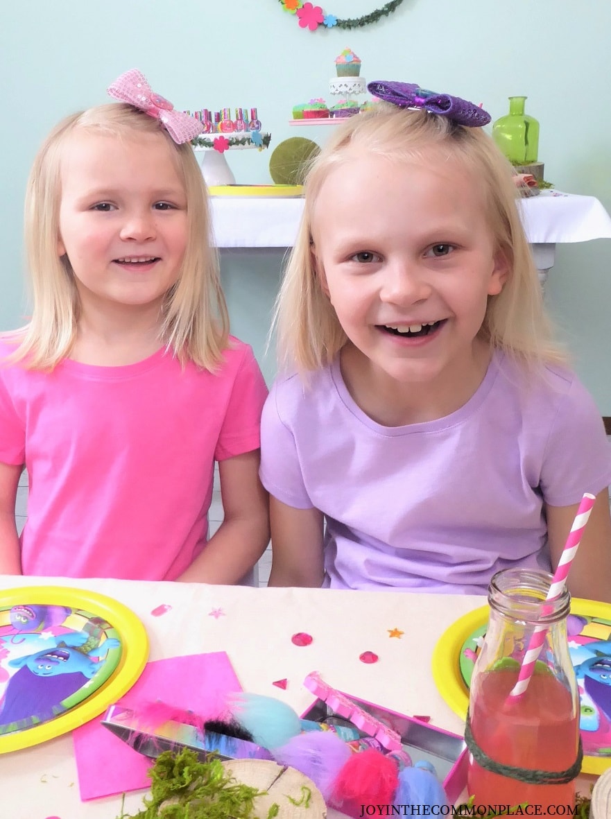 Trolls Spa Party for Girls