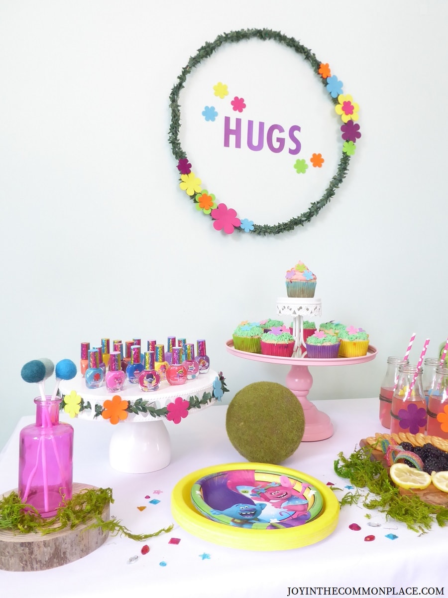 Trolls Spa Party for Girls