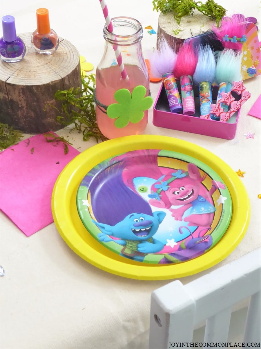 Trolls Spa Party for Girls