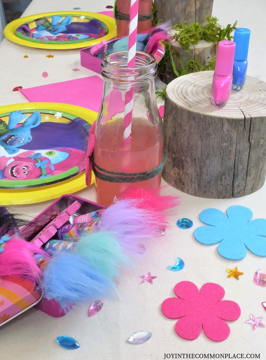 Trolls Spa Party for Girls