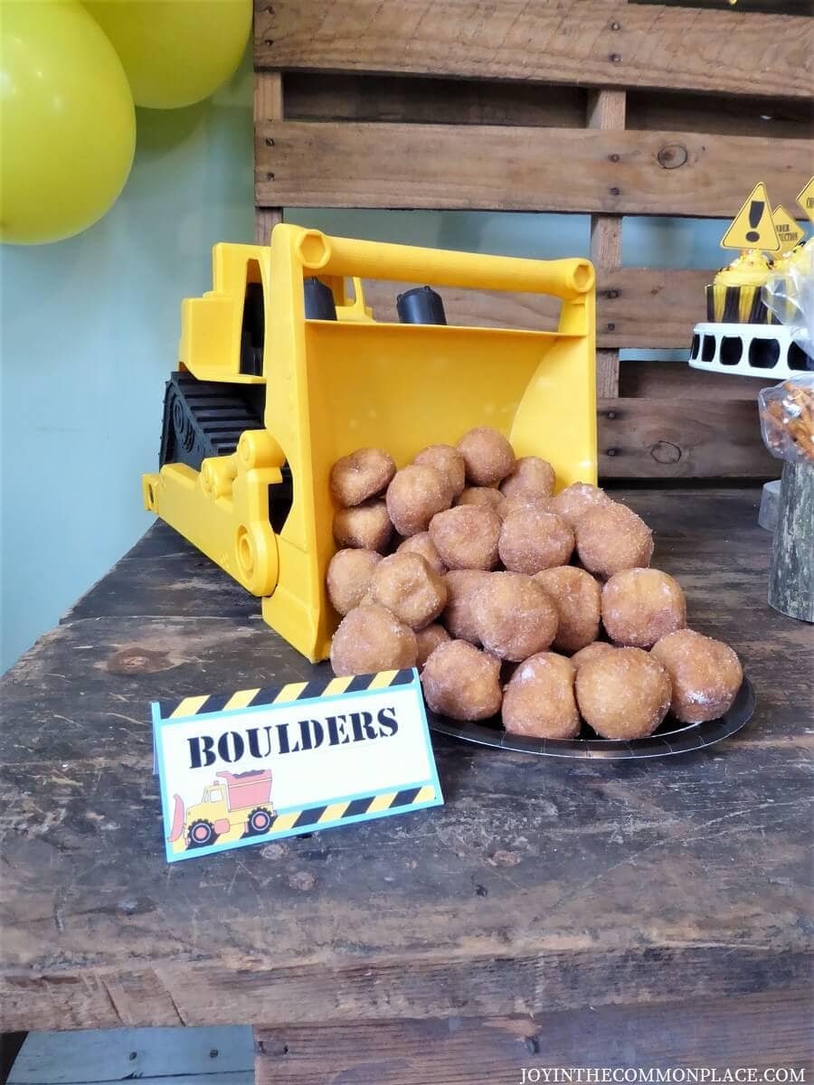 Construction Birthday Party Ideas