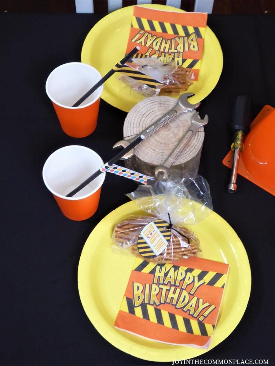 Construction Birthday Party Ideas