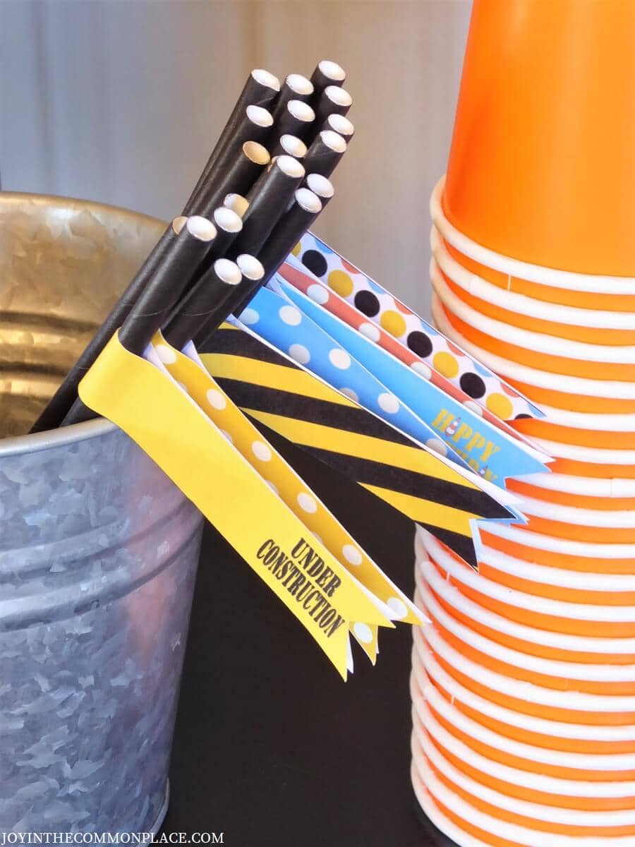Construction Birthday Party Ideas