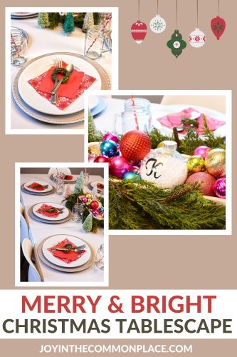 Merry and Bright Christmas Tablescape Ideas