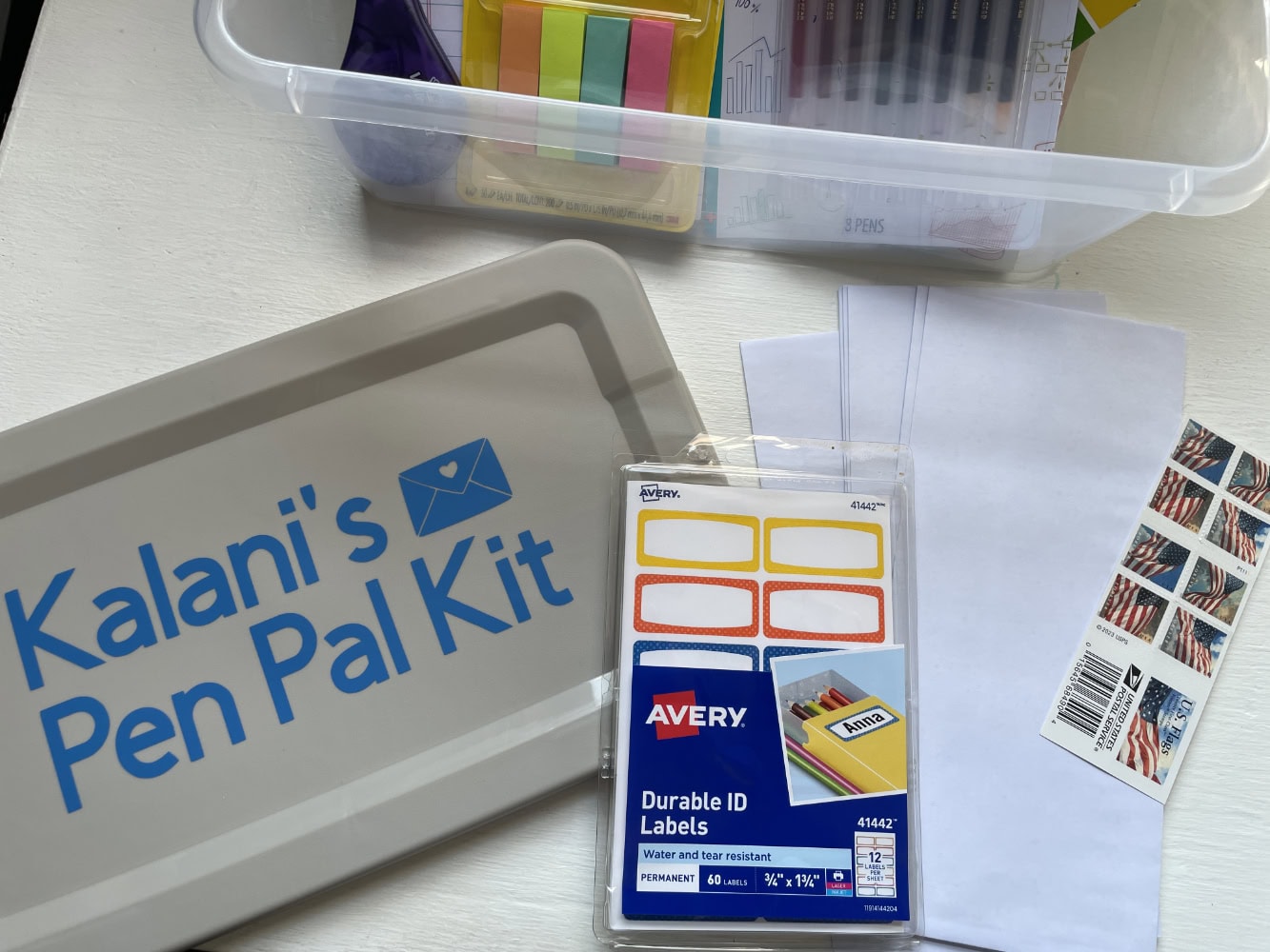 Pen Pal Kit - A fun gift idea for kids!