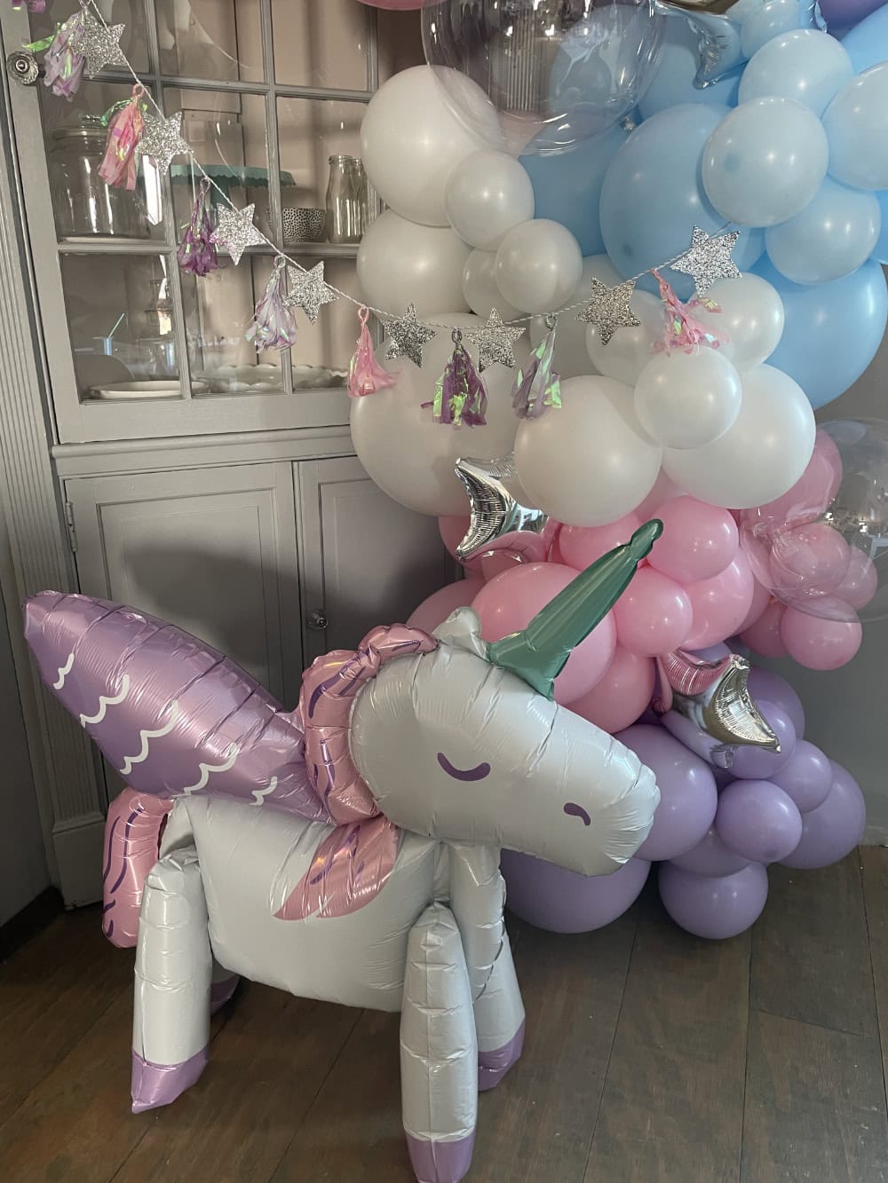 Iridescent unicorn birthday party ideas for girls
