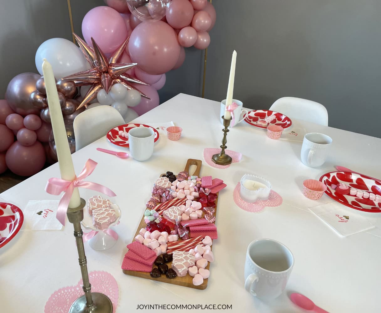 Hot Chocolate Charcuterie Board Ideas for Valentine's Day