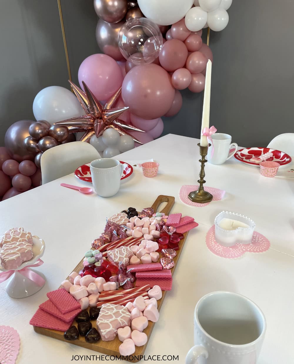 Hot Chocolate Charcuterie Board Ideas for Valentine's Day
