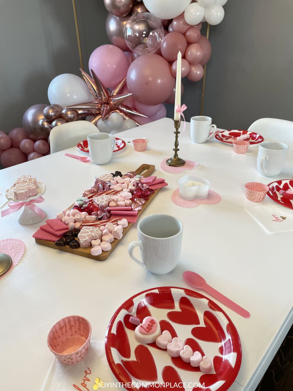 Hot Chocolate Charcuterie Board Ideas for Valentine's Day